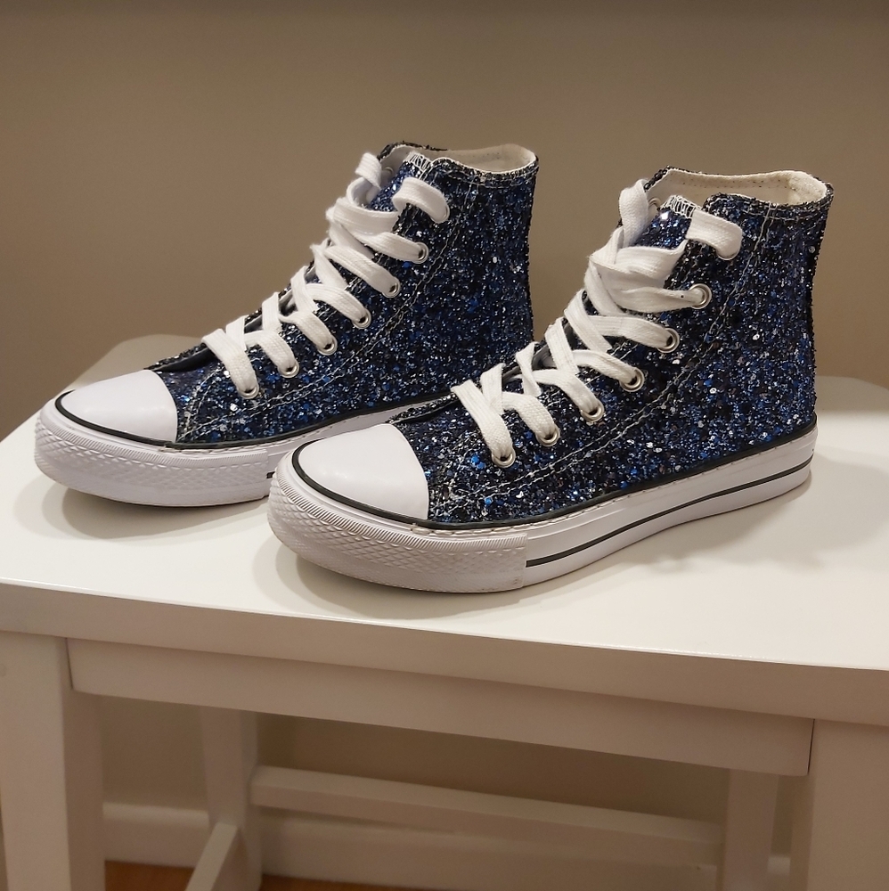 Dark Blue high tops